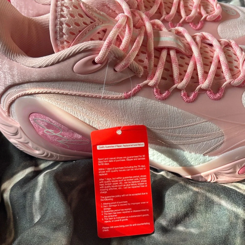 Women’s Pink Athletic Sneakers - Stylish Comfort - Picture 6 of 8